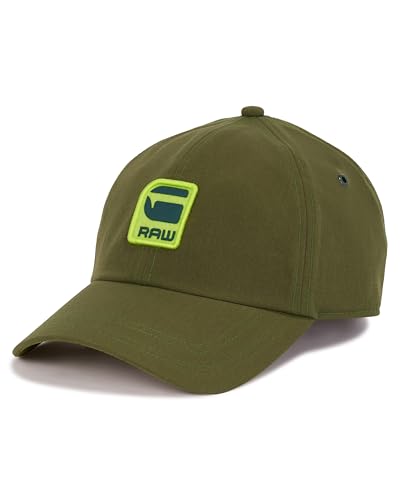 G-STAR Herren Avernus Burger Baseball Cap, Grün (Shadow Olive D26254-D909-B230), PC