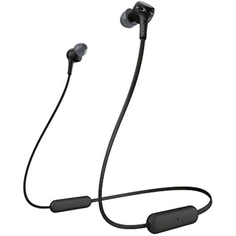 Sony Wi-Xb400 Headphones Wireless Neck-Band Calls/Music USB, W128298864 (Neck-Band Calls/Music USB Type-C Bluetooth Black)