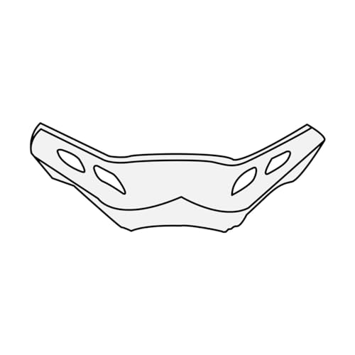 Airoh Protecteur Nez Aviator 3 Blanc : Remplacez Votre Cache-Nez Cassé