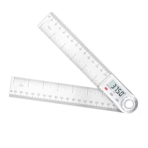 デジタル角度定規 分度器 測定角度定規 0-200mm 0-300mm 0-500mm(187-102 0-300mm)