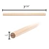 Craft County Wooden Dowel Rods – 7 7/8 Inch (5 Pack) #1