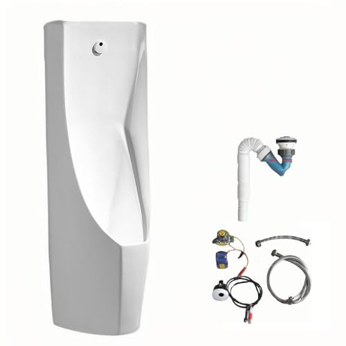 男性用業務用床置き型セラミック小便器 スマートセンシング設計 寮、ショッピングモール、ホテル、バー、空港に最適 - 衛生的で便利