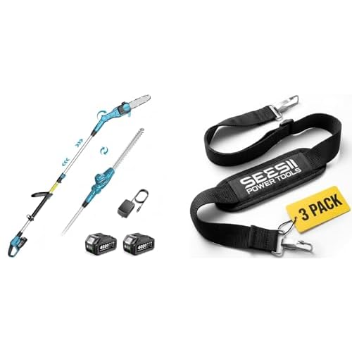 SEESII Pole Saw Combo 8 Inch with Shoulder Strap 3 Pack