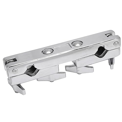 Abrazadera para batería Dan&Dre, abrazadera de conexión de hierro 20x20x3 cm, soporte y bracket para percusión, ideal para cowbell miniatura 7