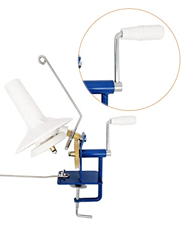 Hand-Operated Yarn Ball Winder 10 Ounce Capacity Manual Yarn Ball Winder Fit For Yarn/Fiber/Wool/String Ball Winder With Plastic Needles And Etc #TOP5