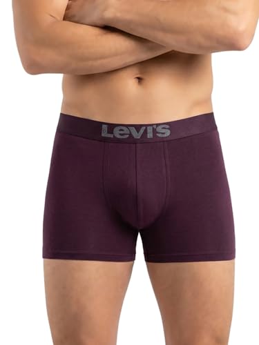 Image of Levi's 018 Classic Trunk for Men | Cotton Stretch Fabric | Men's Trunk Underwear | Anti-Roll Waistband | Supportive Gusset | No Ride-Up Mid Length Fit | Tagless & Zero Irritation Comfort | Pack of 1