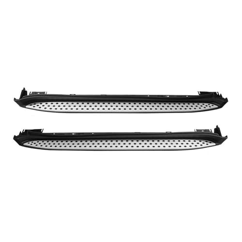 Estribos laterales para Benz GL 2008-2012 negro y plata