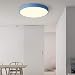 Produktbild Avior Home 24 W Dimmbare LED Deckenlampe Deckenleuchte"Pastell", Blau Ø40 cm für Wohnzimmer, Schlafzimmer, Küche, inkl. Fernbedienung