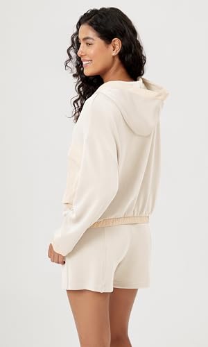 ODODOS Women's Modal Soft Full-Zip Hoodies with Pockets Casual Fall Outfit Hooded Jacket4