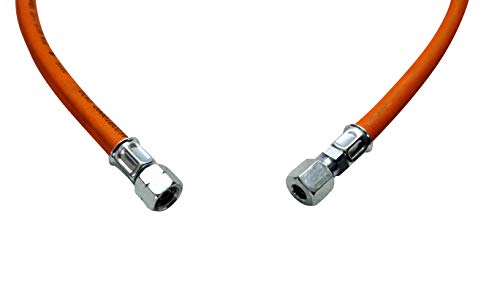 Gasschlauch Gummischlauch für Ersatzschlauch für Gasflaschen Kochfeld Gaskocher Camping Gasgrill Gasbräter Zubehör Bräter Campingheizung