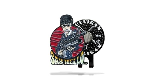 Mulligan Hooligan Mafia Golf Ball Marker & Hat Clip