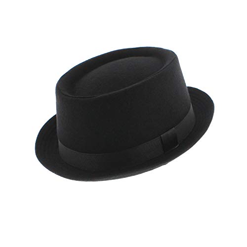 votrechapeau - Porkpie Laine - Heisenberg - Noir - Taille 60