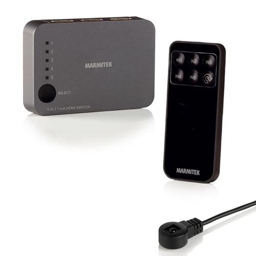 Switch HDMI 4K60 para conectar consolas y TV en tu salón