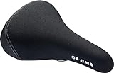 GT Bicycles Railed Cruise Control BMX Bicycle Saddle - Black/White - GP7300U14OS