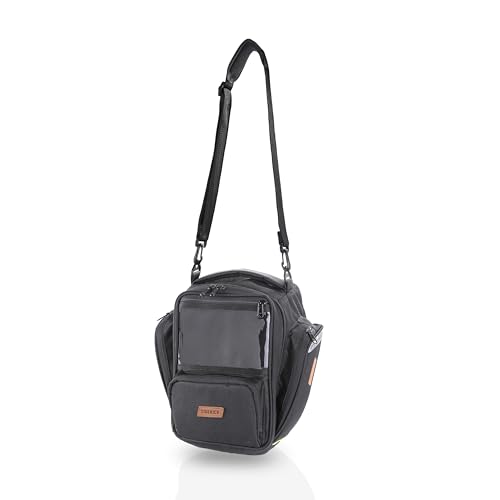 Image of GUARDIANGEARS Sidekick Universal Tank Bag with Straps Fits on All Motorcycles with a Metal or Fiber /Plastic Tank with rain Cover Included.