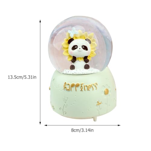 Bola de cristal de panda con música para reducir el estrés en el hogar 6