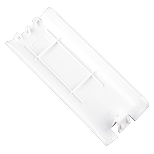 White Wireless Controller Battery Cover Case for Nintendo Wii