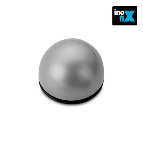 Inofix M21426 - Tope puerta adhesivo flexible 2033 gris 2 unidades Cover