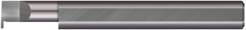 Micro 100 RRC3-020-250-250 Grooving Tool - Retaining Ring, .020" Width, .050" Proj, .272" Min Bore Dia, 1/4" Max Bore Depth, 1/8" Offset, 1/4" Shank Dia, 2-1/2" OAL, Uncoated