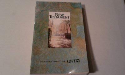 New Testament: Good News Translation 1585165298 Book Cover