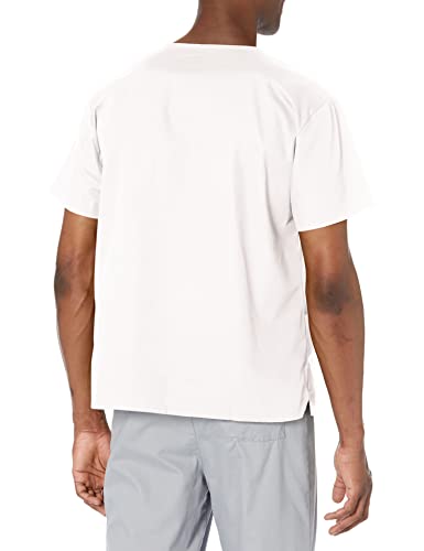 Image of Dickies EDS Signature Scrubs for Women and Scrubs for Men, Unisex One Pocket V-Neck Top in Soft Brushed Poplin 83706