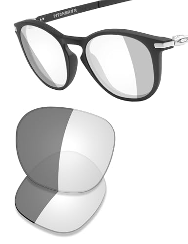 Image of SAUCER Premium Replacement Lenses & Earsocks for Oakley Pitchman R OO9439 Sunglasses