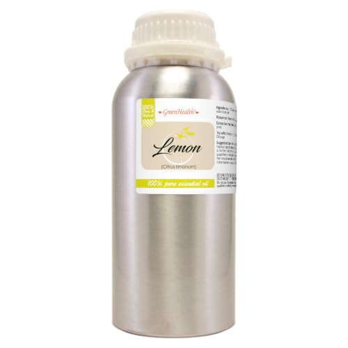 Aceite esencial de limón 16 fl oz botella aluminio