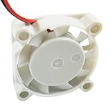 Ventilateurs de radiateur 5 V 2507 25 mm Ventilateur 13 000 tr/min 25 x 25 x 7 mm Mini ventilateur de refroidissement pour ordinateur portable avec 2 broches Noir 1.25