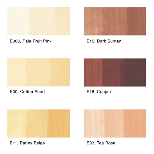 Image of Copic Marker Ciao Markers,Skin,6-Pack,fine
