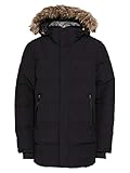 Verdeckter Reißverschluss ICEPEAK Bixby Parka Herren Black Größe EU 50 2020 Jacke