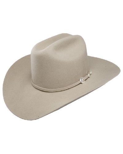 Image of Stetson Men's 4X Corral Wool Cowboy Hat - Sbcral-754098 Silver Sand