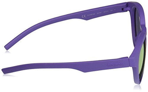 Kids' PLD8019/S Polarized Round Sunglasses, Violet, 45 mm3