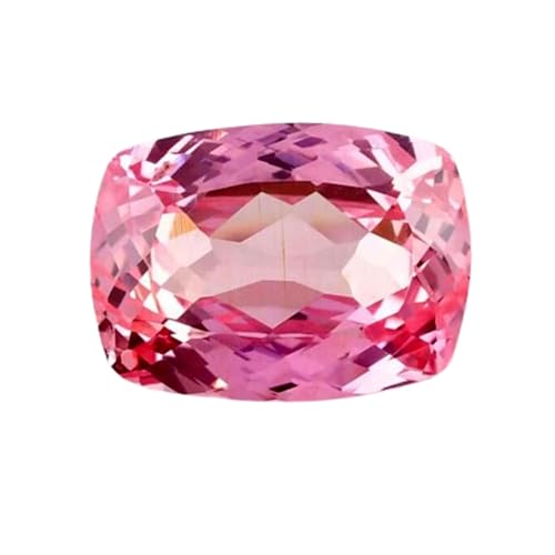 Saphir Padparadscha en forme de coussin pour bague de fiançailles personnalisée