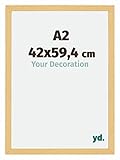 yd. Your Decoration - A2 42x59.4 cm - Cadres Photo en MDF Avec Verre acrylique - Anti-Reflet - Excellente Qualité - Hêtre Décor - Cadre Decoration Murale - Mura.