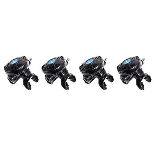 Regulador de 2a etapa de buceo con flujo constante y purga suave accesorio negro 4x
