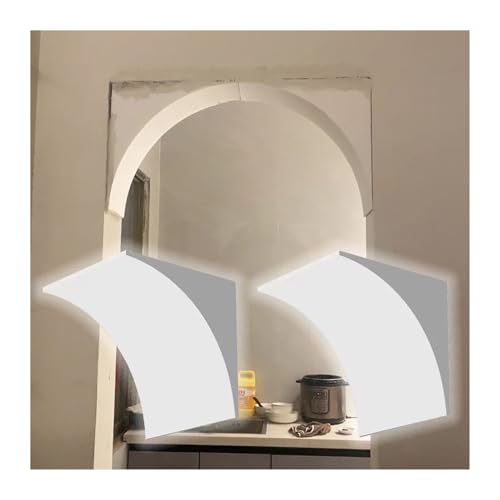 Encofrado para arco de puerta semicircular interior DIY en espuma de 33x33x33 cm 2