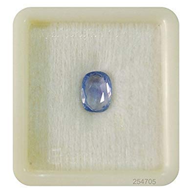8.25 Ratti -7.75 Carat Blue Sapphire Neelam Stone Natural Ceylon Certified AAA Gemstone for Men and Women