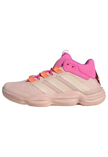 adidas Women's Court Stabil Volleyball, Blush Pink/Blush Pink/Lucid Pink, 8.5