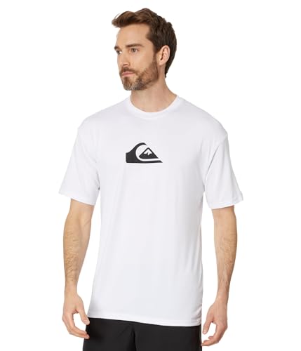 Quiksilver Everyday Surf Tee Short Sleeve White/White MD