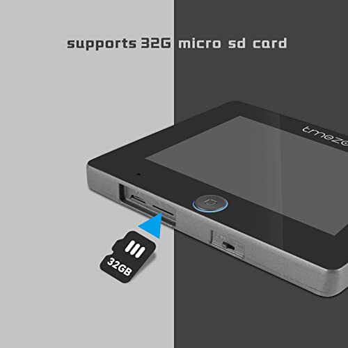 Tmezon Peephole Camera Wifi Door Peephole Viewer Video Doorbell Camera With Monitor 4.3 Inch Lcd Screen Motion Detection #TOP4