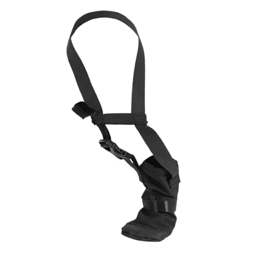 Férula para perros para callos, coderas para perros | Manga de pierna de perro para heridas | Traje alternativo de recuperación de mascotas de collar de cono para l
