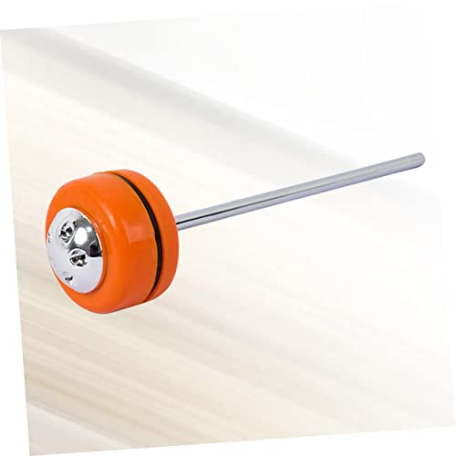 Baquetas de Tambor Metal con Cabeza de Silicona Naranja miniatura 7