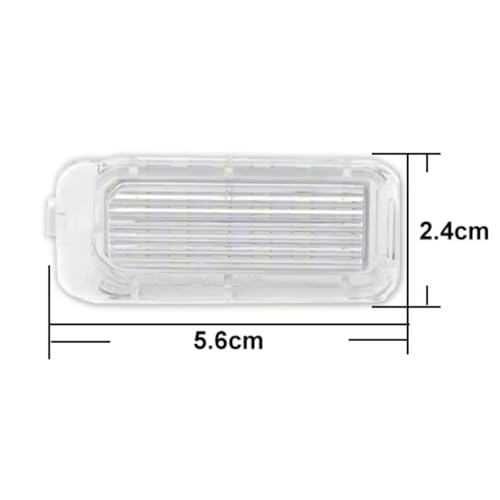 Luz de matrícula antiniebla de 12V para Ford Explorer 6