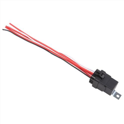 Relais de puissance robuste 12V 60/80A étanche avec câbles AWG renforcés - 2