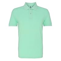 Asquith & Fox Men's Asquith and Fox Men's Polo Short Sleeve Polo Shirt, Green (Mint 000), XXX-Large (Manufacturer Size:3XL)