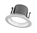 NICOR Lighting DCR41061203KWH LED Downlights, White