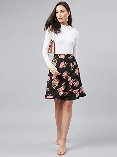 Image of Carlton London Polyester a-line Skirt