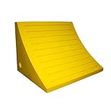 Esco - 12593 Pro Series Wheel Chock for Dump Trucks, Loaders, Construction Equipment and Tractors