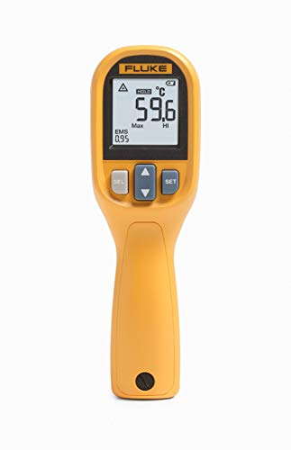 Fluke 59 Max+ Infrared Thermometer, Yellow, 59 max Plus, 10:1 DTS Ratio, FLUKE-59 MAX+ NA - image 2