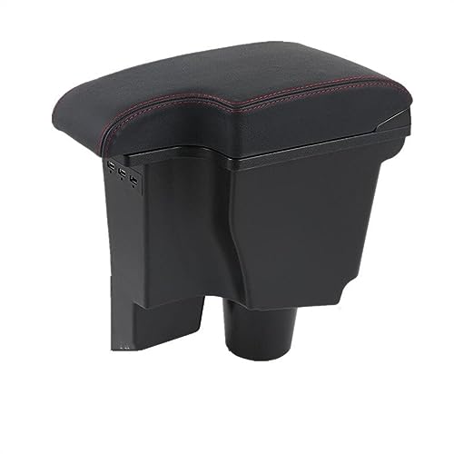 Organisateur d'accoudoir pour Toyota Aqua Prius C console rangement noir cuir